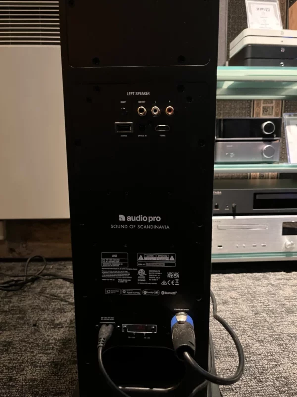 Audio Pro A48 – exposition